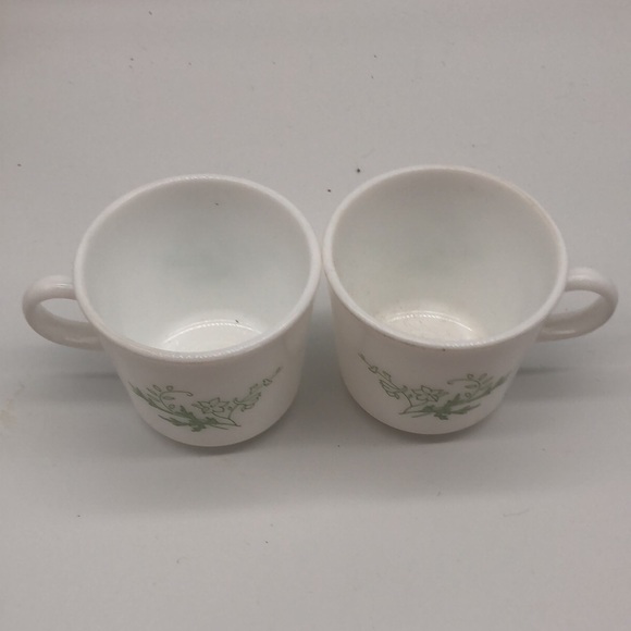 Floral spray Corning corelle mugs - Picture 3 of 4